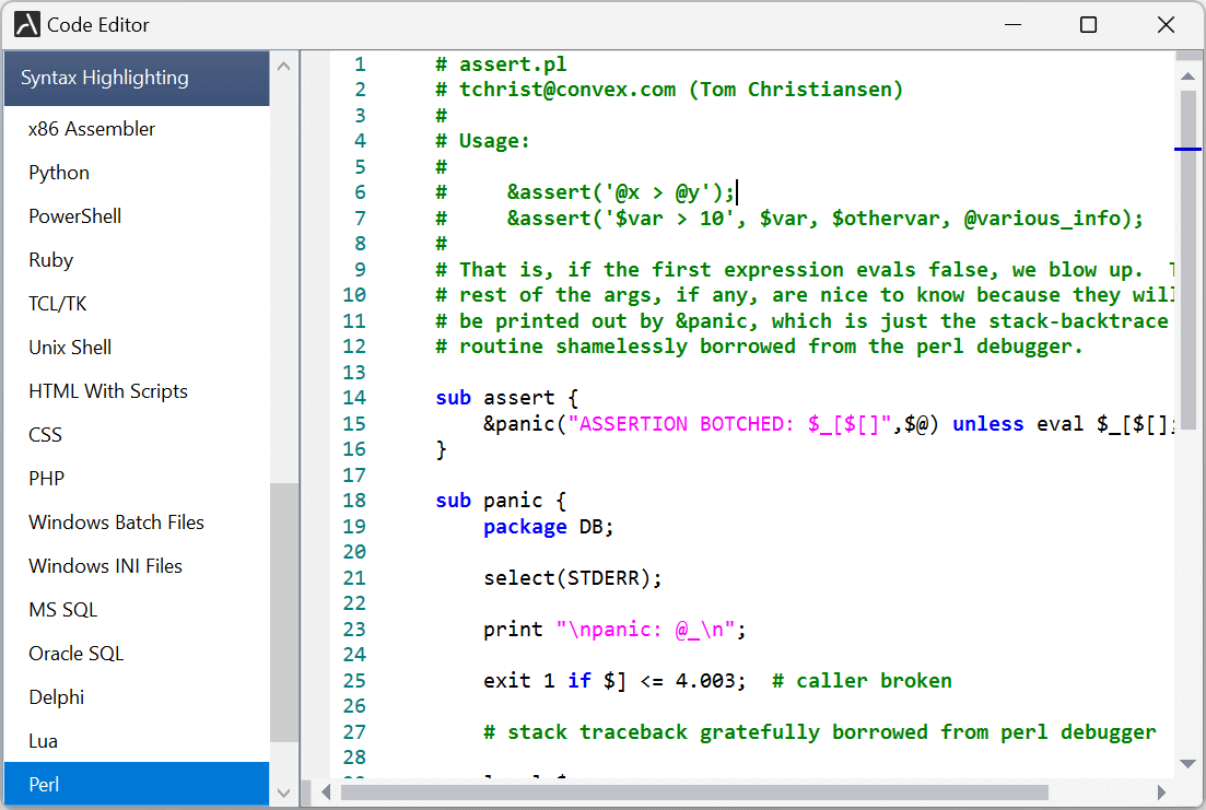 Generic Parsers