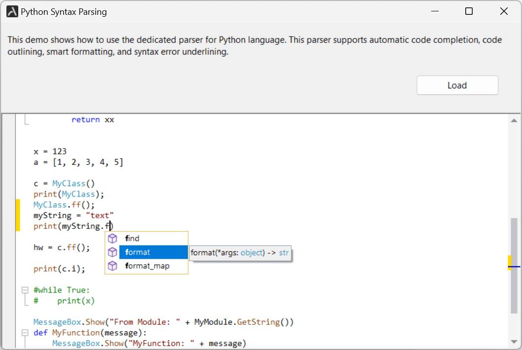 Advanced Parsers