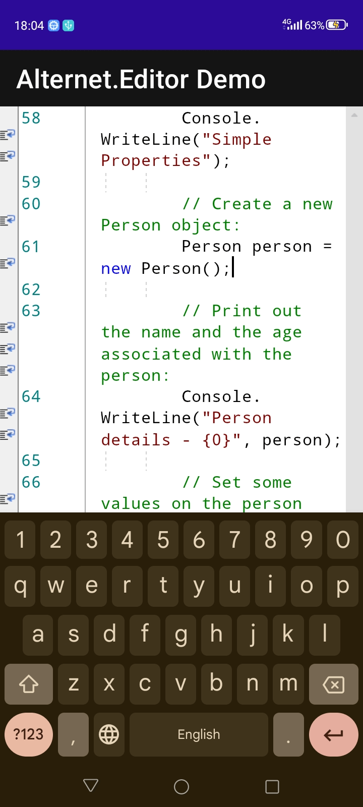 Code Editor - Android