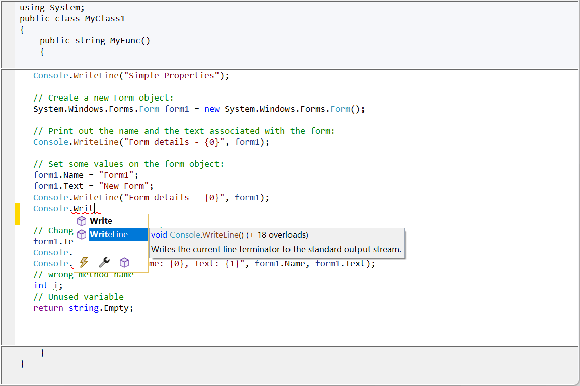 Syntax Parsing improvements