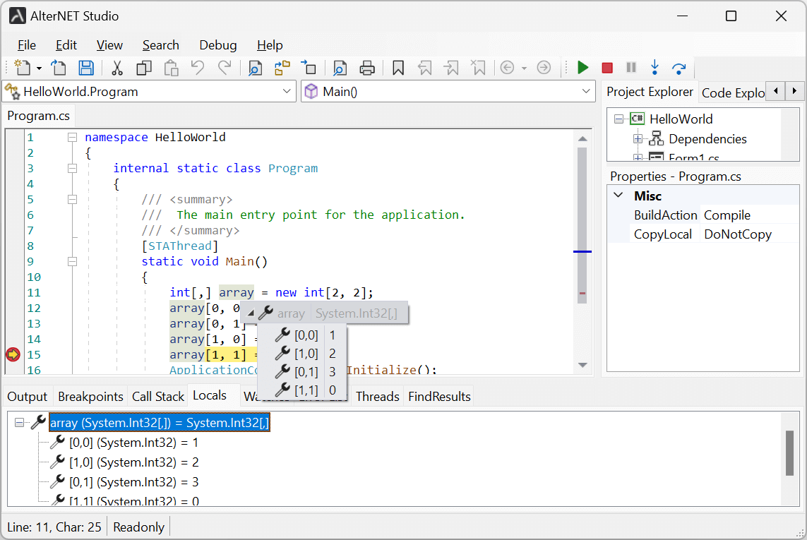 Scripter and Script Debugger improvements