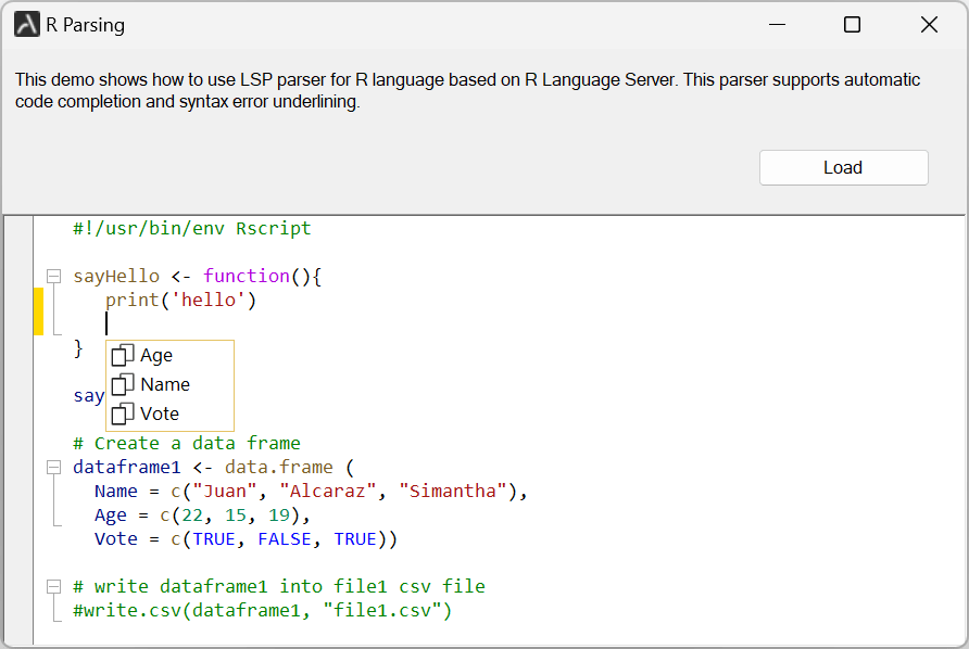 Enhanced LSP parsers