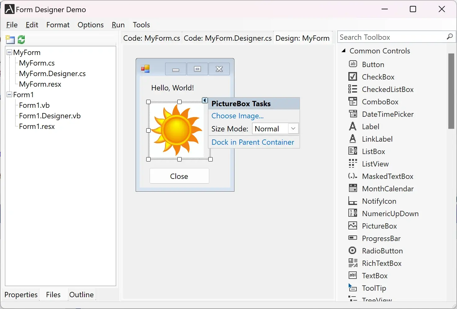 Designing visual interfaces