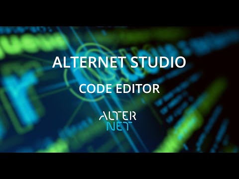 Code Editor video